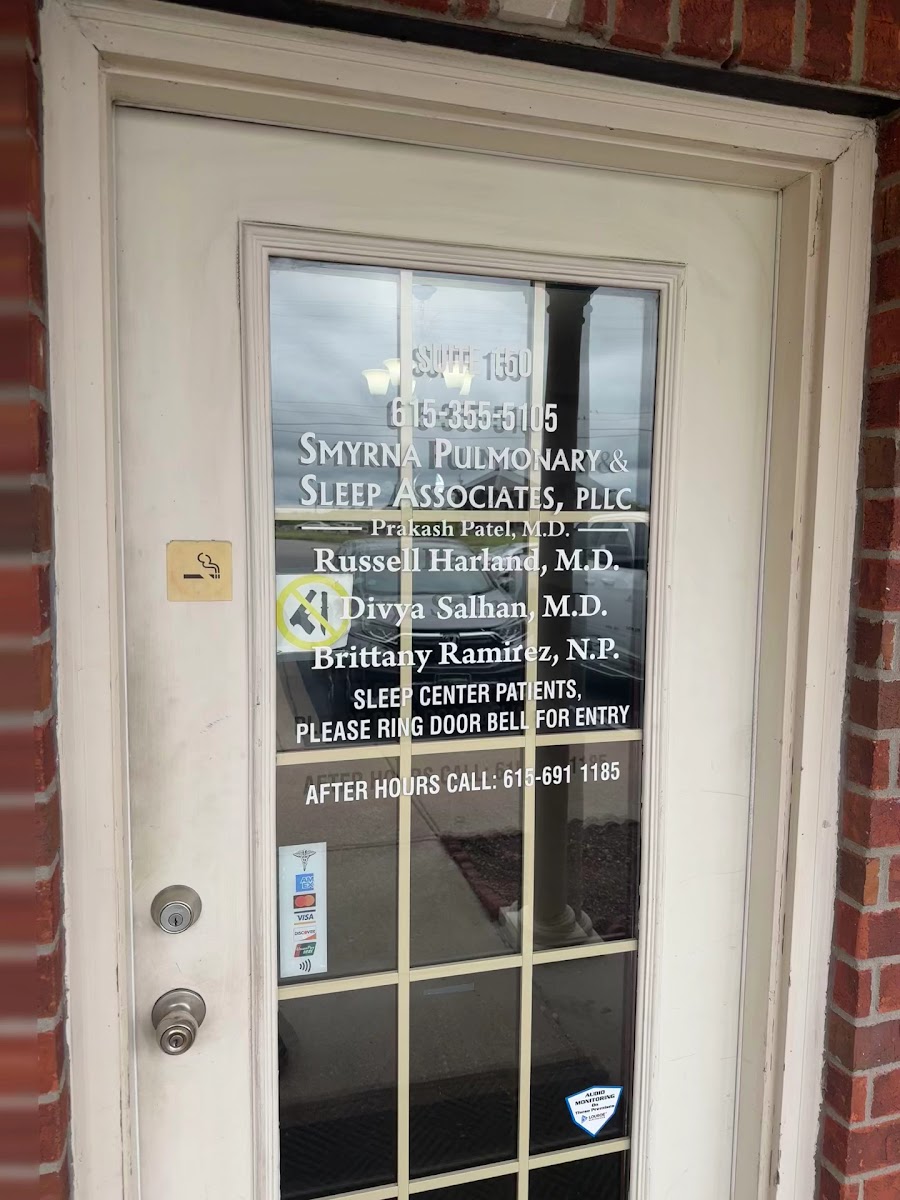 Smyrna Pulmonary & Sleep Associates, PLLC.